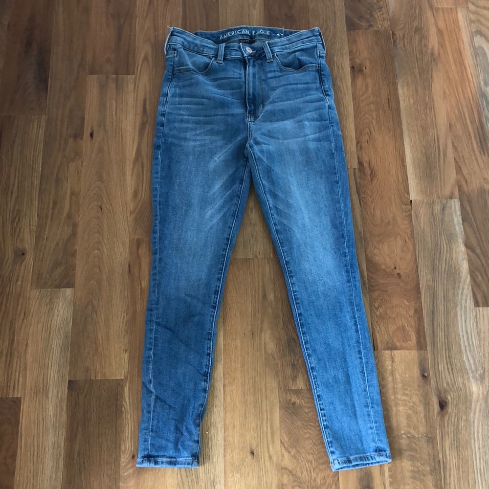 American Eagle (next level- high rise jeans)
